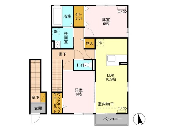 セトルガーデン（高崎市貝沢町）の物件間取画像